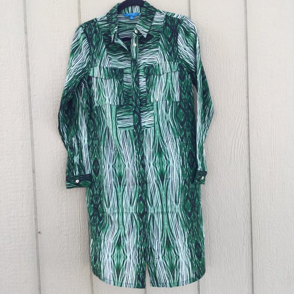 DEREK LAMB  SHIRT DRESS HIDDEN BUTTONS   size  S - Picture 9 of 9